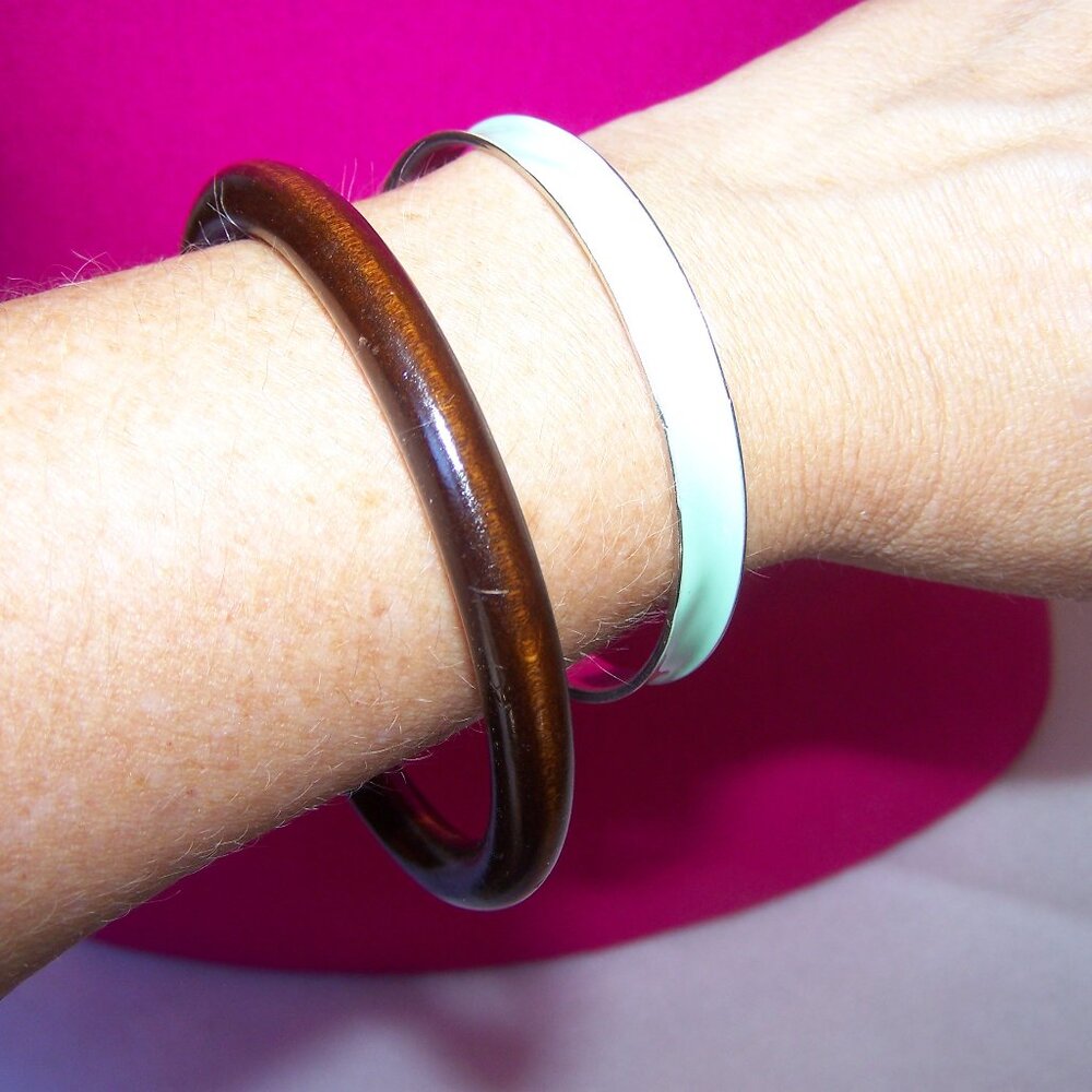 Brown & Green Bracelet Set